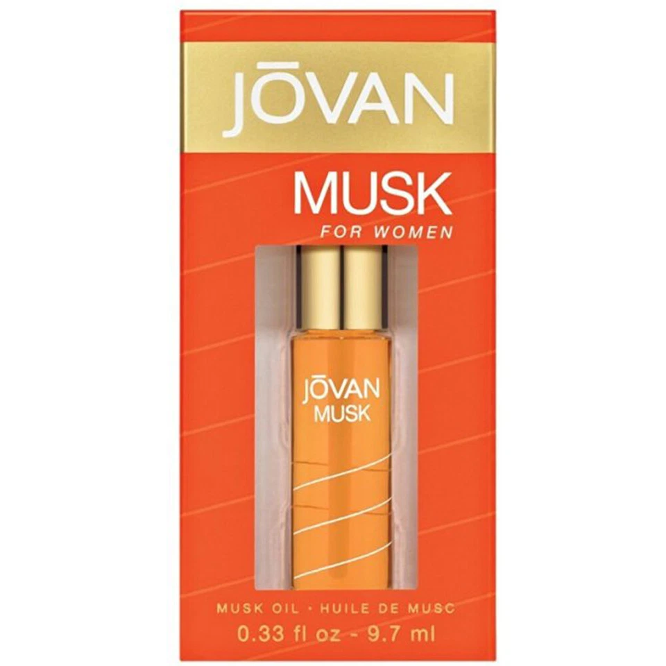 (Paquete de 2) NUEVO Jovan Musk Para Mujer Perfume Aceite de Almizcle Audazmente 0.33 OZ ea Foto 2 de 3