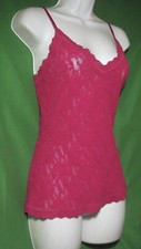 NEW HANKY PANKY 484731 VNTP LINGERIE STRAPS V-NECK LACE CAMISOLE OS XS-L