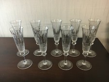 29 flûtes à champagne Tommy en cristal de Saint Louis h:18.5 cm(prix à la pièce)