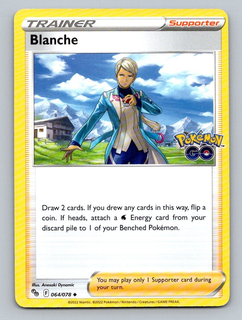 2022 Pokemon Card Pokémon GO Blanche 64/78