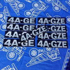 Toyota 4age Timing Cover Sticker New Oem Corolla Mr2 Fx16
