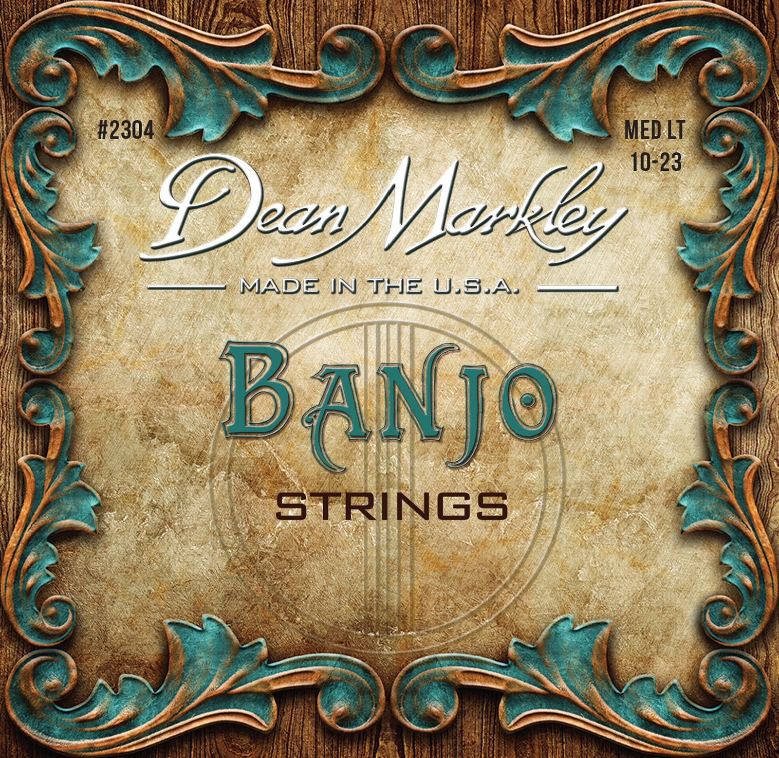 DEAN MARKLEY Banjo - 2304 - Набор струн для банджо, 5-струнный, Средний вес, .010-.023
