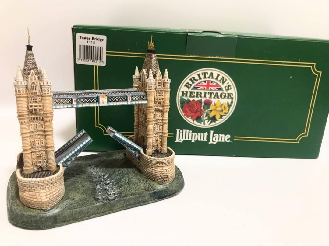 Lilliput Lane Tower Bridge London Handmade L2213 miniature