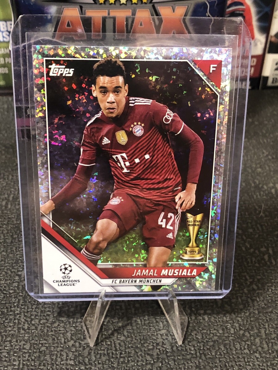 2022 Topps UEFA Champions League #51 JAMAL MUSIALA Sparkle