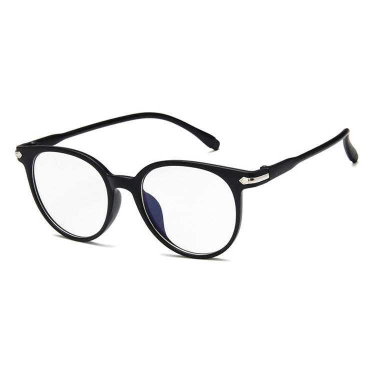 Anti-blue Light Fashion Trend Glasses Frame Round Frame