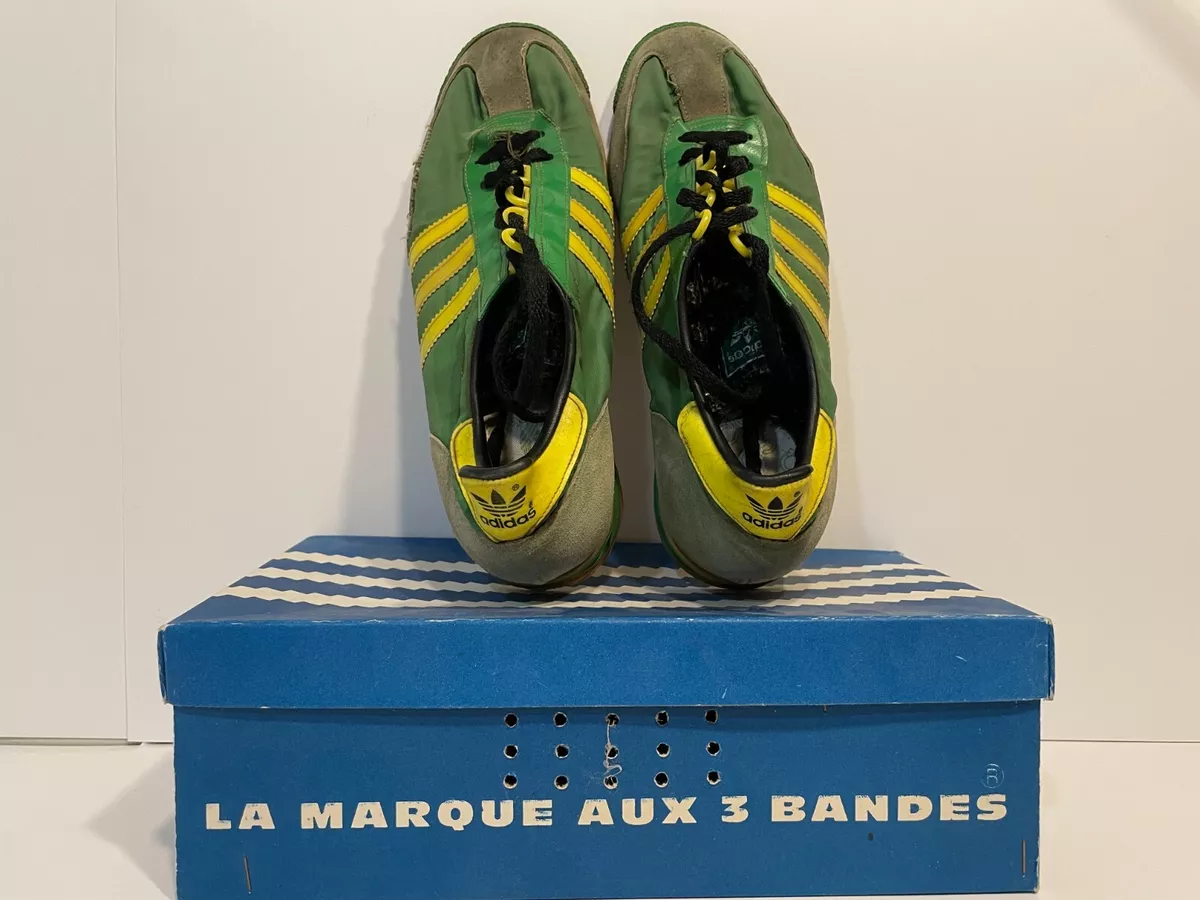 Vintage Adidas SL 76 Track Shoes from 1970s Made In West Germany