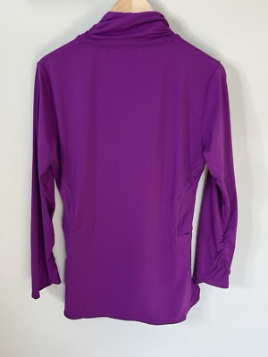 Title Nine Purple Pullover Long Sleeve Athletic Top Size Large