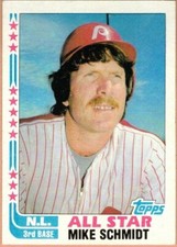 Mike Schmidt 1982 Topps AS