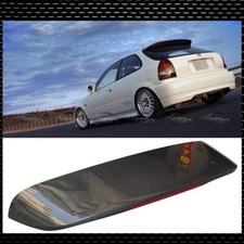 Carbon Fiber For Honda Civic Ek9 96-00 Rear Trunk Wing Spoiler With Led Light