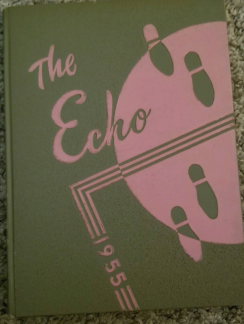 1955 Curwensville "the Echo" High School Yearbook Curwensville