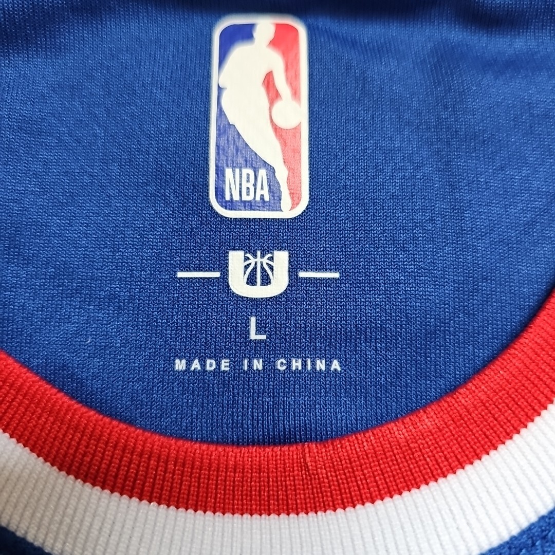 Detroit Pistons Jersey NBA U Brand New NWT Size L Basketball