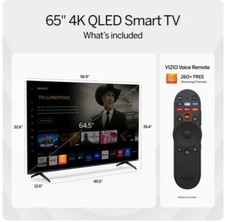 65" Class Quantum 4K QLED HDR Smart TV NEW M65Q6-L4