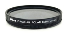   Near MINT  Nikon Circular Polarizing Filter 62mm From JAPAN 469
