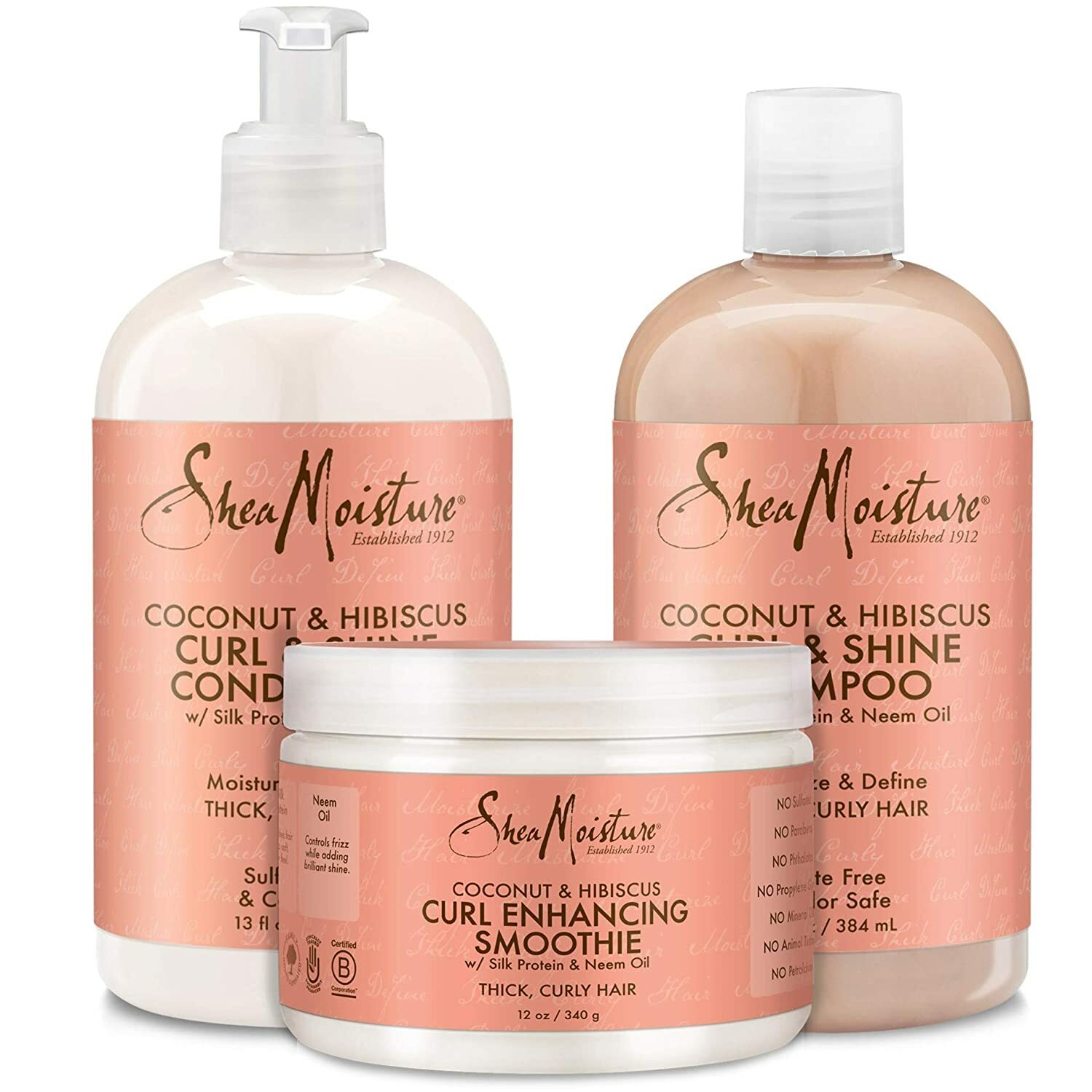 shea moisture curly hair smoothie