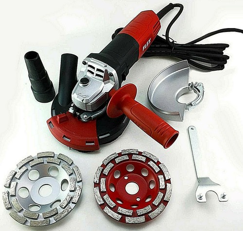 Betonfräse Set Flex Winkelschleifer + Staubabsaugung + 2 x