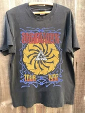 Soundgarden Band Tour 1992 Charcoal  T Shirt Full Size S-5XL