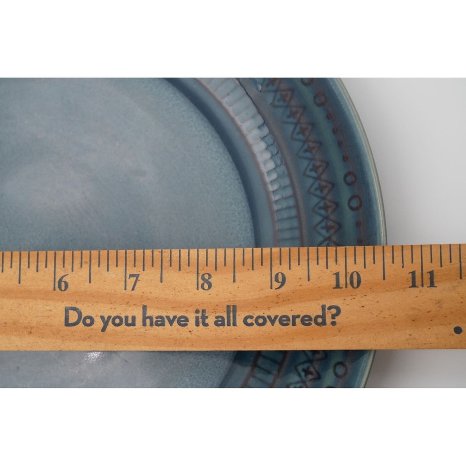 Threshold Kingsland Blue Stoneware 10.5" Dinner Plate eBay