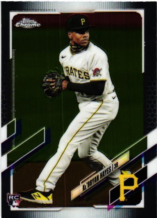 2021 Topps Chrome KE'BRYAN HAYES Base ROOKIE Pirates RC #191