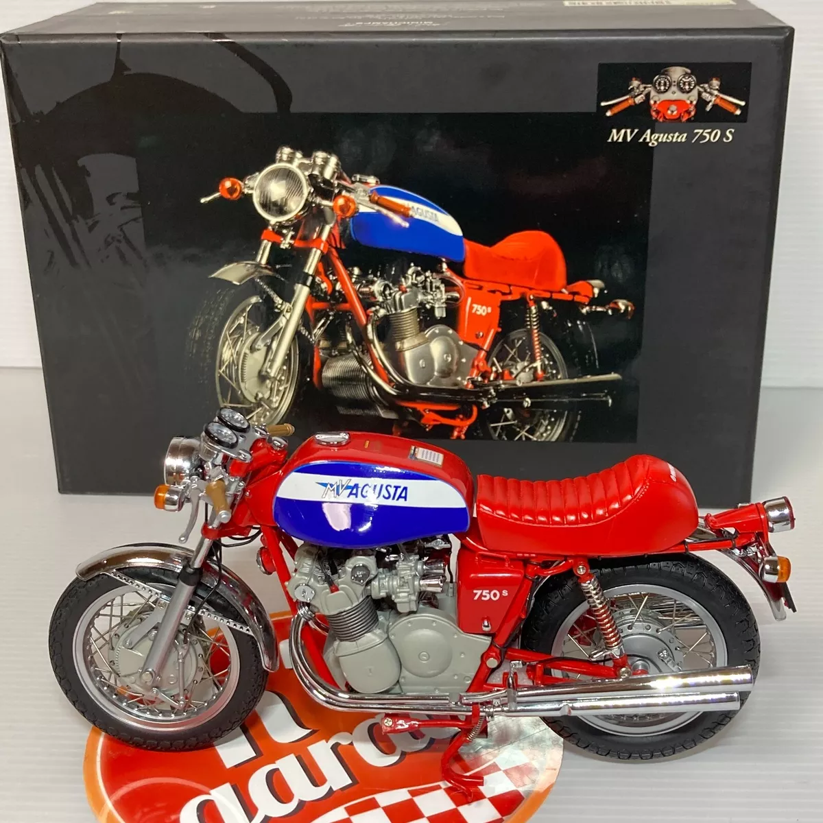 に値下げ! レア 美品 元箱付☆ミニチャンプス MV Agusta 500ccm 1/12
