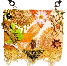 Unique Mixed Media Hanging Art Boards