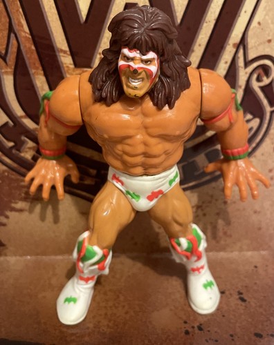 WWF Hasbro The Ultimate Warrior Action Figure 1991...