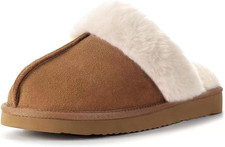 Kids Slippers Girls Boys Fuzzy Memory Foam House Slippers Warm Lined  Winter Ho