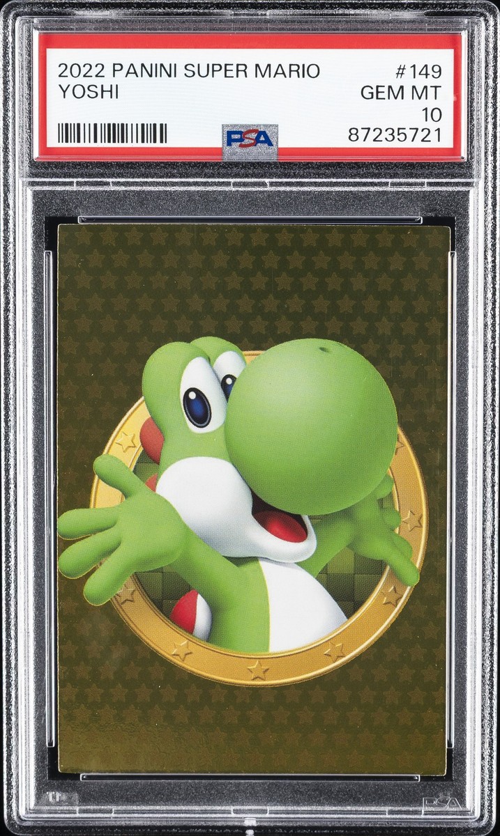 2022 PANINI SUPER MARIO #149 YOSHI PSA 10 | eBay