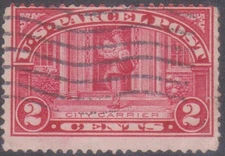(F340-41) 1913 USA 2c parcel post stamp (AP) (LE84)