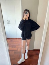 AIo Yoga Accolade Crew Neck Pullover Ribbed Cuffs Sweatshirt Classic Women's Top