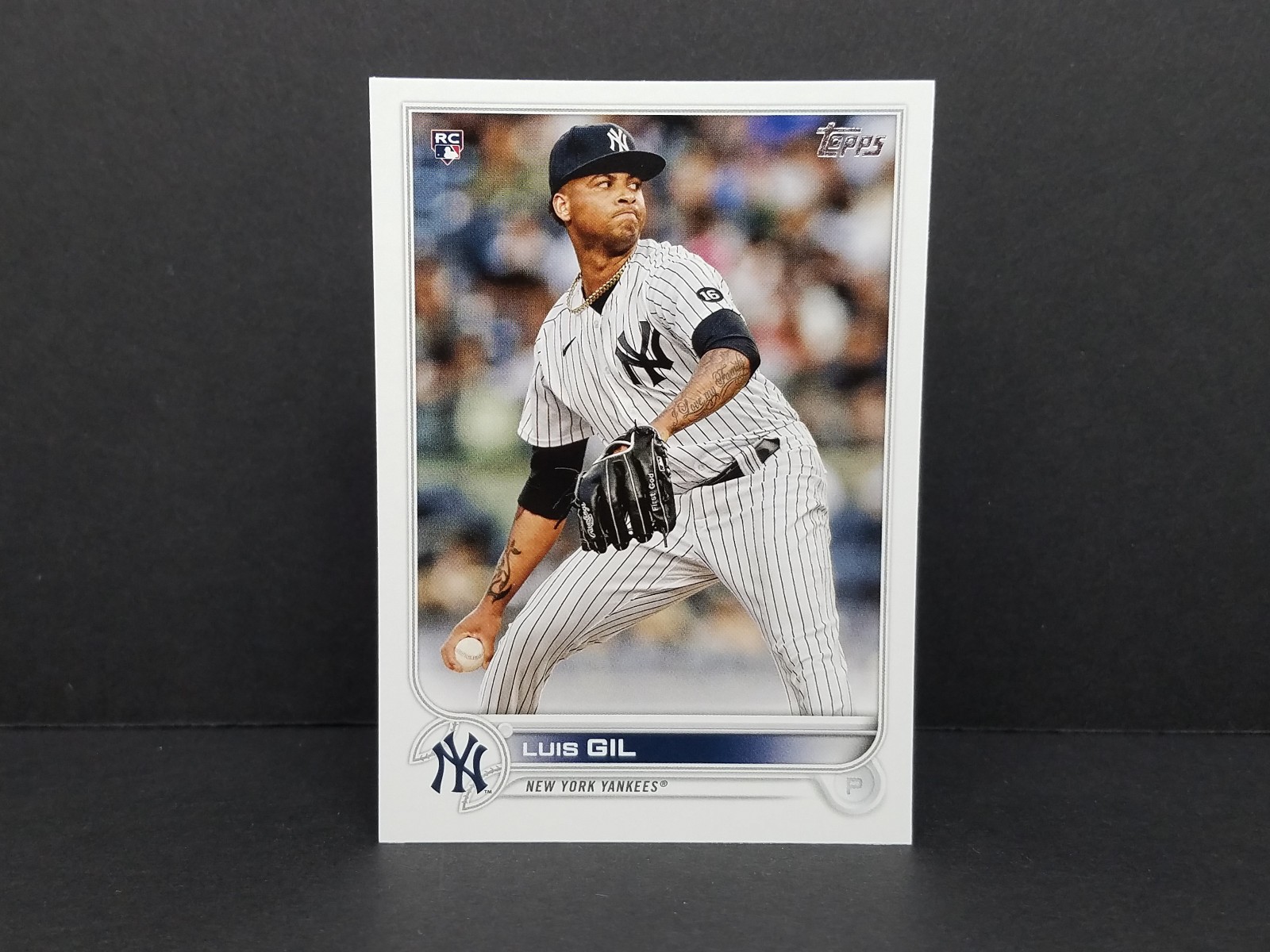 2022 Topps #131 Luis Gil, New York Yankees (RC) - Base Rookie Card