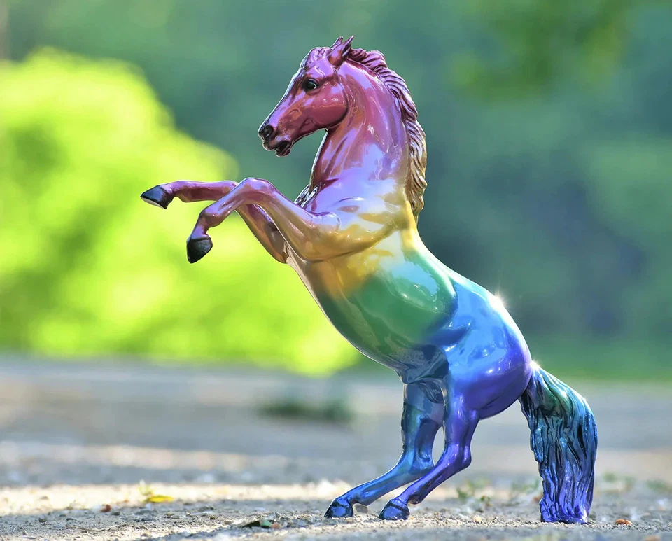 BREYER HORSES Traditional #1866 Jewels 2022 Rainbow Decorator