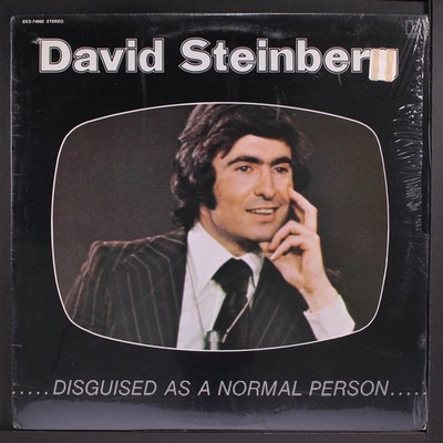 DAVID STEINBERG: disguised as a normal person ELEKTRA 12'' LP 33 RPM Sealed