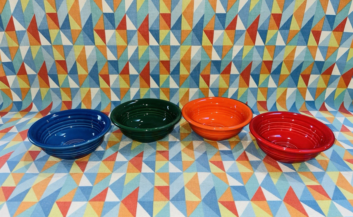 New Fiestaware mixed Set of 4 Fruit Salsa Bowls 9 oz FIESTA FREE