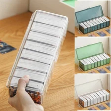 700 Count Plastic Trading Card Storage Boxes Sports Cards Case Baseball Car 2025