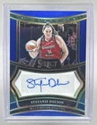 Stefanie Dolson 2025 Panini WNBA Select #20 Blue Prizm Signatures Auto /49