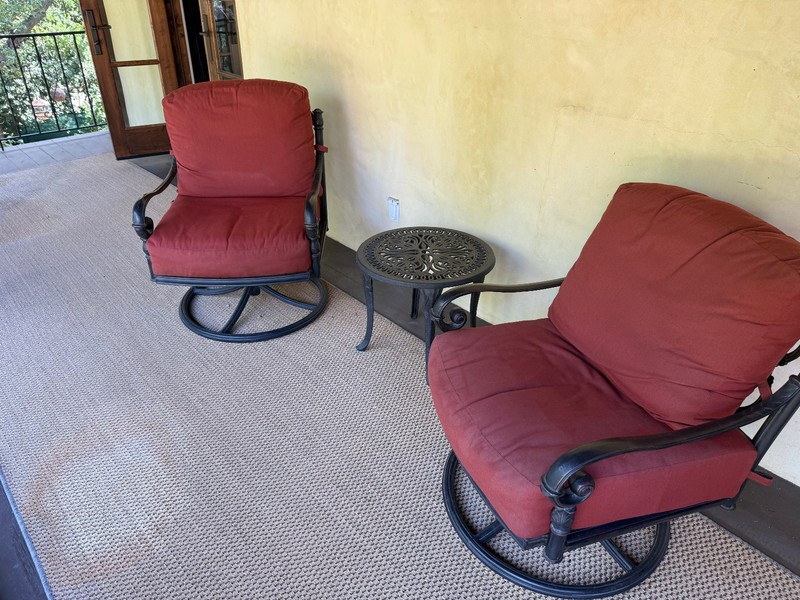 Hanamint Grand Tuscany Outdoor Club Set (swivel)