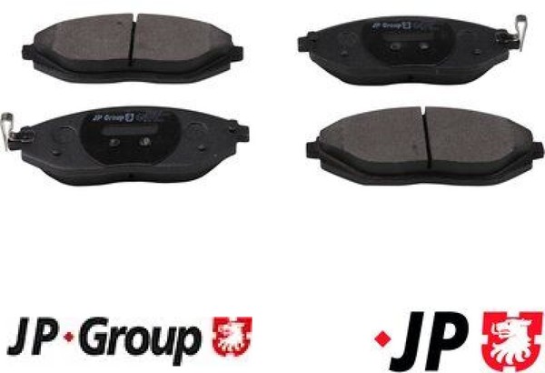 JP Group 6363603110 Bremsbelagsatz FüR Scheibenbremse Bremsbelagsatz-image