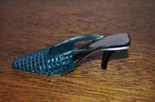 Vintage Miniature JUST THE RIGHT SHOE "MIDORI" by Raine Willitts Design 2000