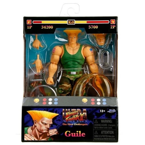 Jada Toys - Ultra Street Fighter II - Guile Action Figure
