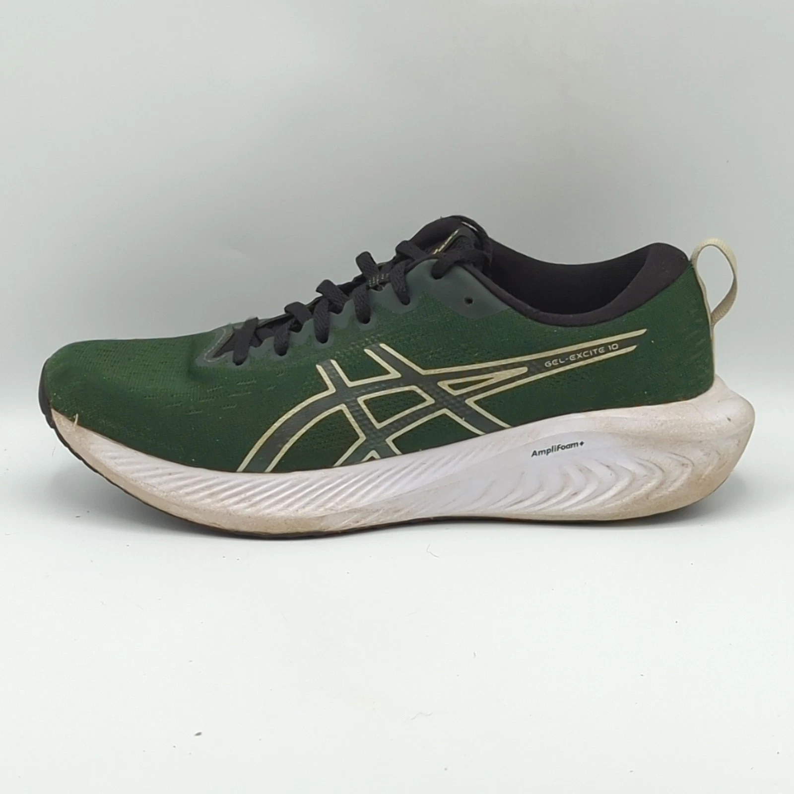 Sneakers comode da corsa Asics Gel Excite 10 da uomo taglia US 8 5 verde geco bianco