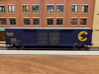 Atlas HO 1672-2 C&O Chessie System ACF 60' DD Auto Parts Box Car #488749