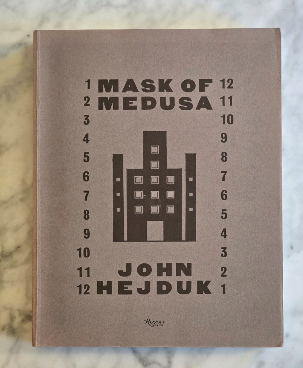 [希少建築本] MASK OF MEDUSA John Hejduk Mask of Medusa by John Hejduk 1st. PRINTING 1st. EDITION 1985 | eBay