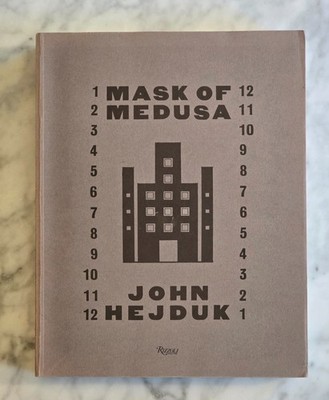 Mask of Medusa by John Hejduk 1st. PRINTING 1st. EDITION 1985 | eBay