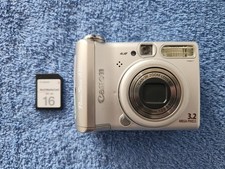 Canon PowerShot A510 3.2MP Digital Camera 4x Zoom Tested + 16MB MMC