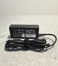 Dell 65W AC Adapter, Tip 4.5mm for Chromebooks, Inspiron, XPS, Optiplex, Genuine