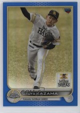 2022 Chrome NPB Nippon Professional Baseball Blue Refractor Kyuta Kazama 0sk9