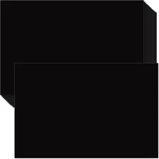 50 Sheets Black Card Stock 4 X 6 Inches, 250Gsm/92 Lb Blank Cardstock Paper for 