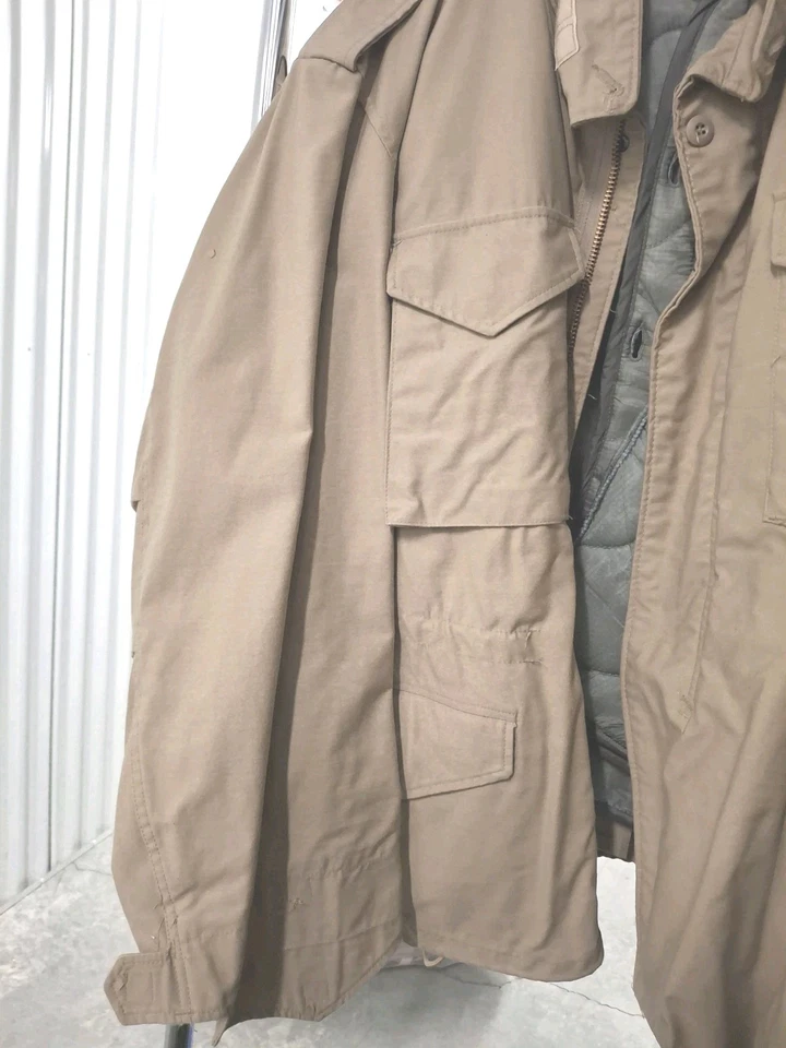 Chaqueta de Campo Alpha Industries M65, Caqui, XXL Regular Foto 2 de 4