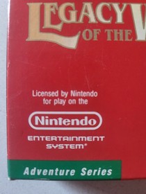 Legacy of the Wizard NES CIB Complete Box Manual Broderbund 1988