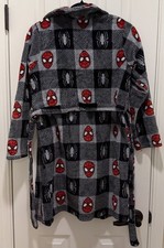 Marvel Spiderman Kids Bathrobe L